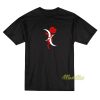 Bisexual Crescent Moon Rose T-Shirt