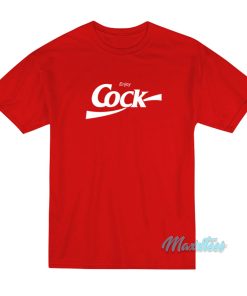 Bjork Enjoy Cock Coca Cola Parody T-Shirt
