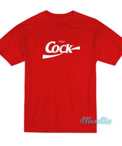 Bjork Enjoy Cock Coca Cola Parody T Shirt 4