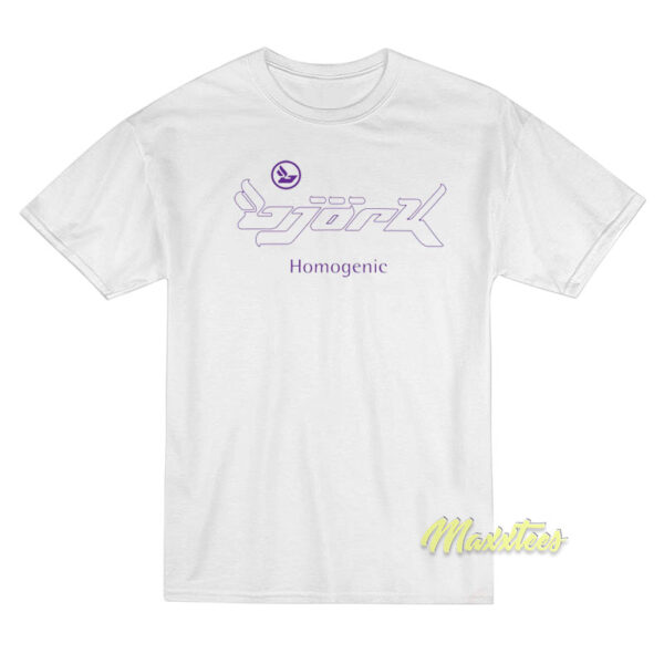 Bjork Homogenic Logo T-Shirt Bjork Homogenic Logo T-Shirt