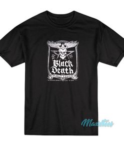 Black Death Malt Liquor Johnny Fever T-Shirt