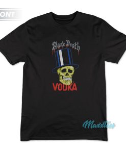 Black Death Vodka Gun N Roses Slash T-Shirt