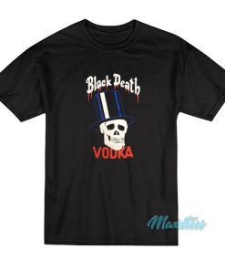 Black Death Vodka Slash Gun N Roses T-Shirt