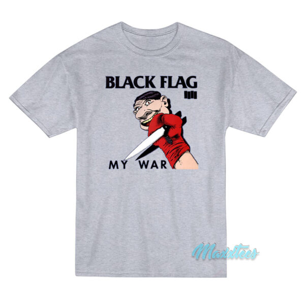 Black Flag My War T-Shirt Black Flag My War T-Shirt