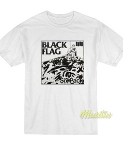 Black Flag Six Pack T-Shirt