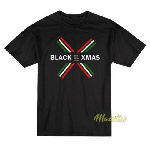 Black Lives Matter Xmas T-Shirt