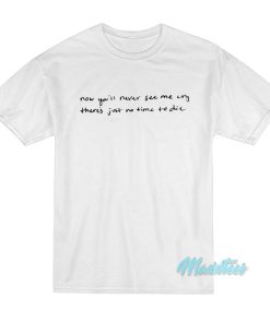 Black Top Big Billie Eilish Lyrics T-Shirt Black Top Big Billie Eilish Lyrics T-Shirt