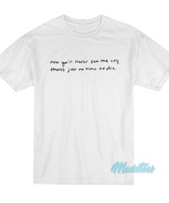 Black Top Big Billie Eilish Lyrics T-Shirt 2 Black Top Big Billie Eilish Lyrics T Shirt 3