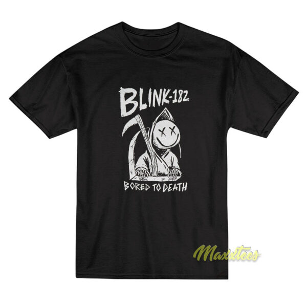 Blink 182 Bored To Death T-Shirt Blink 182 Bored To Death T-Shirt