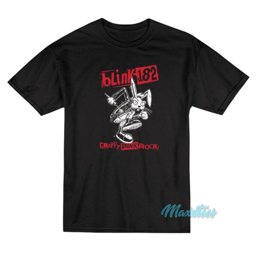 Blink 182 Crappy Punk Rock Bunny T-Shirt