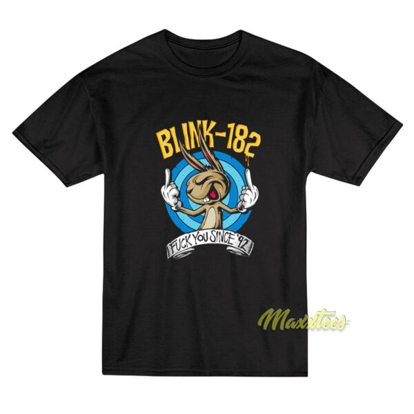 Blink 182 Fuck You Since 92 T-Shirt Blink 182 Fuck You Since 92 T-Shirt
