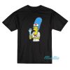 Blink 182 Mark Hoppus Marge Simpsons Nurse T-Shirt