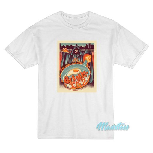 Blink 182 May 7 2023 Chicago Poster T-Shirt