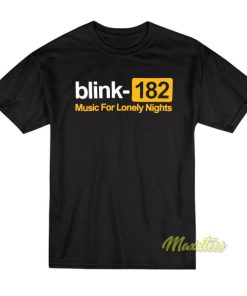 Blink 182 Music For Lonely Nights T-Shirt