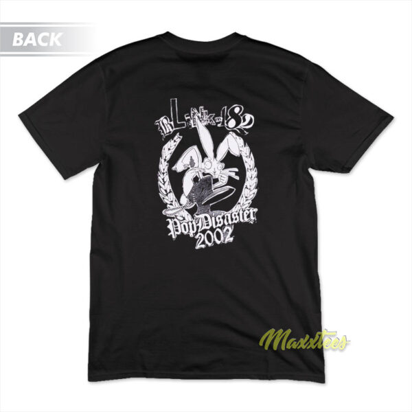 Blink 182 Pop Disaster Tour T-Shirt Blink 182 Pop Disaster Tour T-Shirt