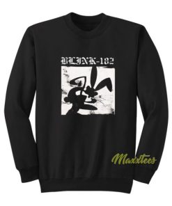 Blink 182 Rabbit Black and White Sweatshirt
