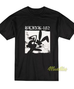 Blink 182 Rabbit Black and White T-Shirt