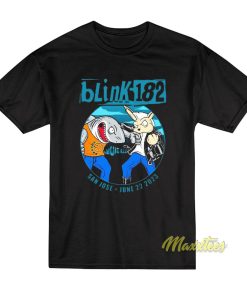 Blink-182 Sharks Tank San Jose T-Shirt