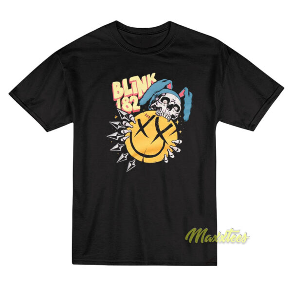Blink 182 Skull Bunny T-Shirt Blink 182 Skull Bunny T-Shirt