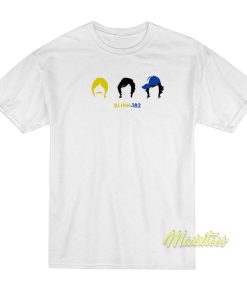 Blink 182 Stickers T-Shirt Blink 182 Stickers T-Shirt