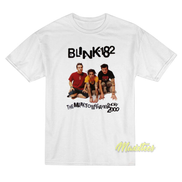Blink 182 The Mark Tom and Travis Show T-Shirt Blink 182 The Mark Tom and Travis Show T-Shirt