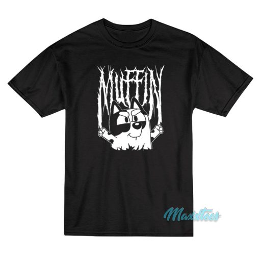 Bluey Muffin Metal T-Shirt