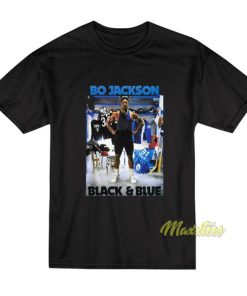 Bo Jackson Black and Blue T-Shirt