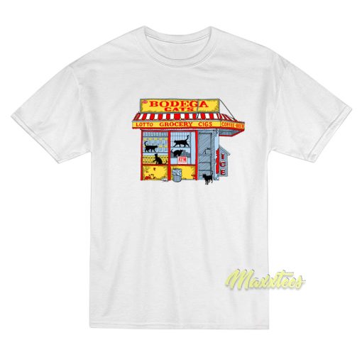 Bodega Cats Storefront T-Shirt