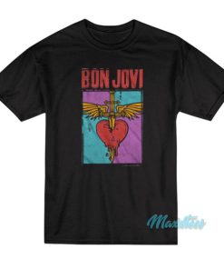 Bon Jovi Heart And Dagger T-Shirt