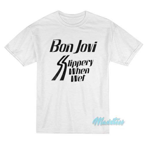 Bon Jovi Slippery When Wet T-Shirt