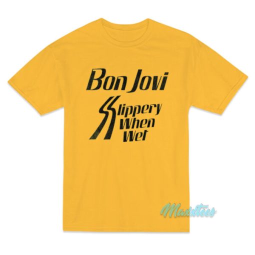 Bon Jovi Slippery When Wet T-Shirt
