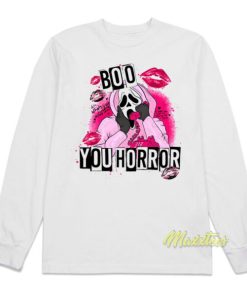 Boo You Horror Long Sleeve Shirt