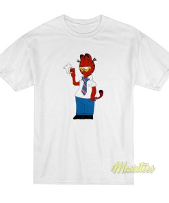 Bootleg Men’s White Garfield Parody T-Shirt Bootleg Men’s White Garfield Parody T-Shirt