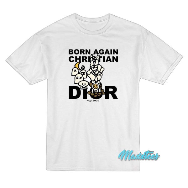 Born Again Christian Dior Graveyard T-Shirt Born Again Christian Dior Graveyard T-Shirt