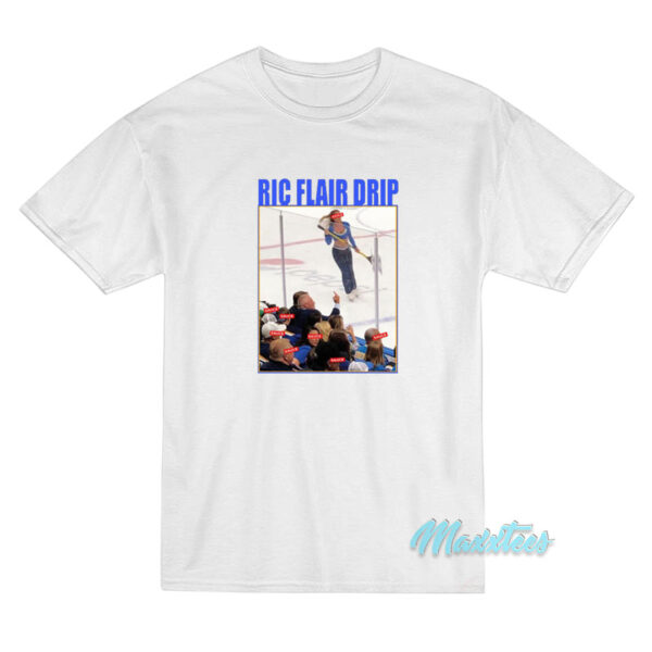 Brett Hull Ric Flair Drip T-Shirt Brett Hull Ric Flair Drip T-Shirt