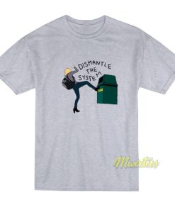 Britta Kicking A Greendale Trash T-Shirt 2 Britta Kicking A Greendale Trash T Shirt 3