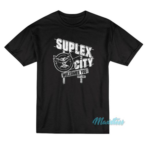 Brock Lesnar Suplex City Welcomes You T-Shirt