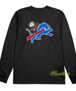 Buffalo Bills Brown Lions Long Sleeve Shirt