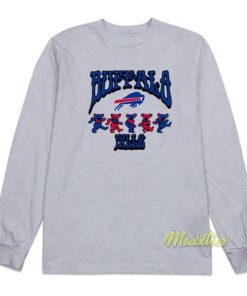 Buffalo Bills Grateful Dead Dancing Bears Long Sleeve Shirt