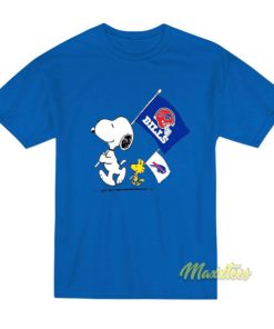 Buffalo Bills Snoopy Flag T-Shirt