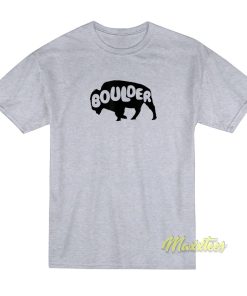 Buffaloes Boulder Colorado Logo T-Shirt