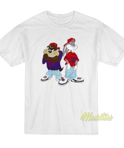 Bugs Bunny and Taz Mania Hip Hop T-Shirt