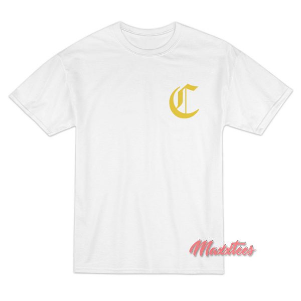 C Old English Font T-Shirt C Old English Font T-Shirt
