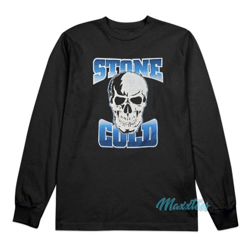 CM Punk Stone Cold Skull Long Sleeve Shirt