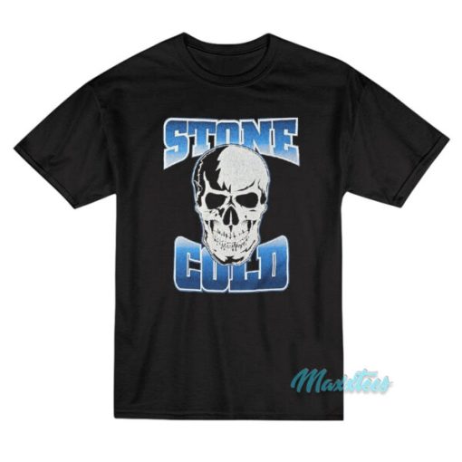CM Punk Stone Cold Skull T-Shirt