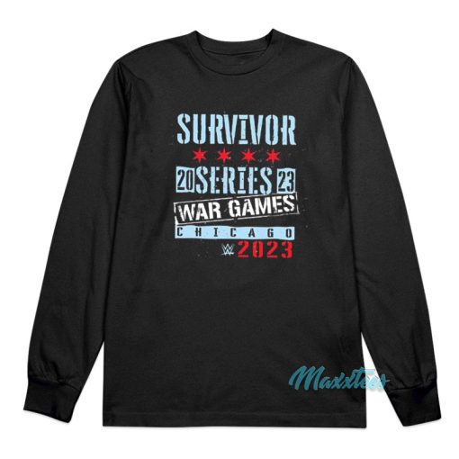 CM Punk Survivor Series War Games Long Sleeve Shirt
