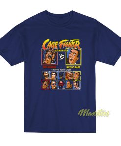 Cage Fighter Street Fighter Nicolas Cage T-Shirt