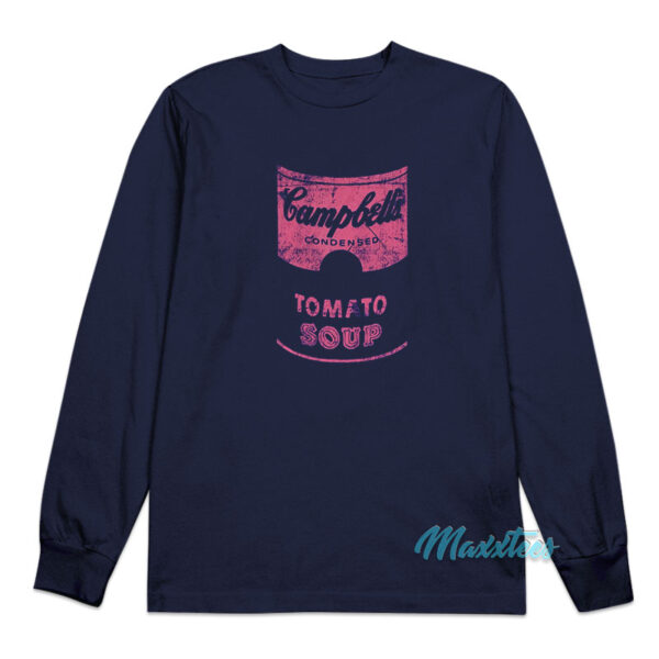Campbell's Tomato Soup Long Sleeve Shirt Campbell's Tomato Soup Long Sleeve Shirt