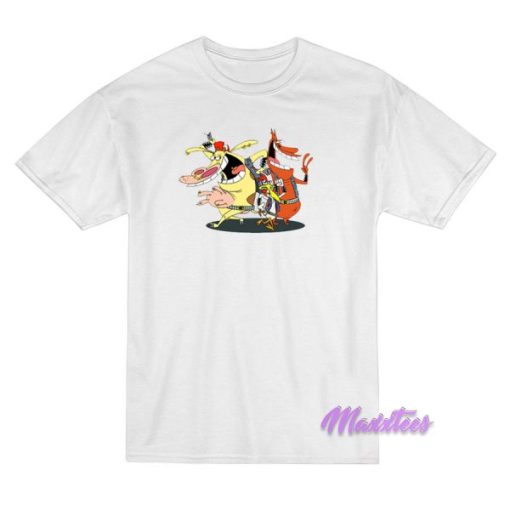 Cartoon Network Cow And Chicken Character T-Shirt
