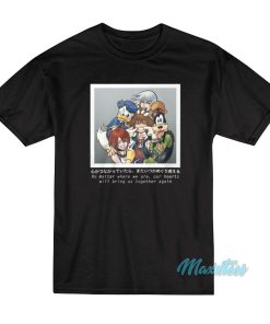 Cartoon No Matter Where We Are Our Hearts T-Shirt